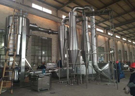 Powder GMP 45kw Vertical Fluid Bed Dryer