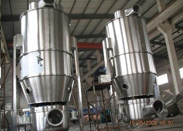 Powder GMP 45kw Vertical Fluid Bed Dryer